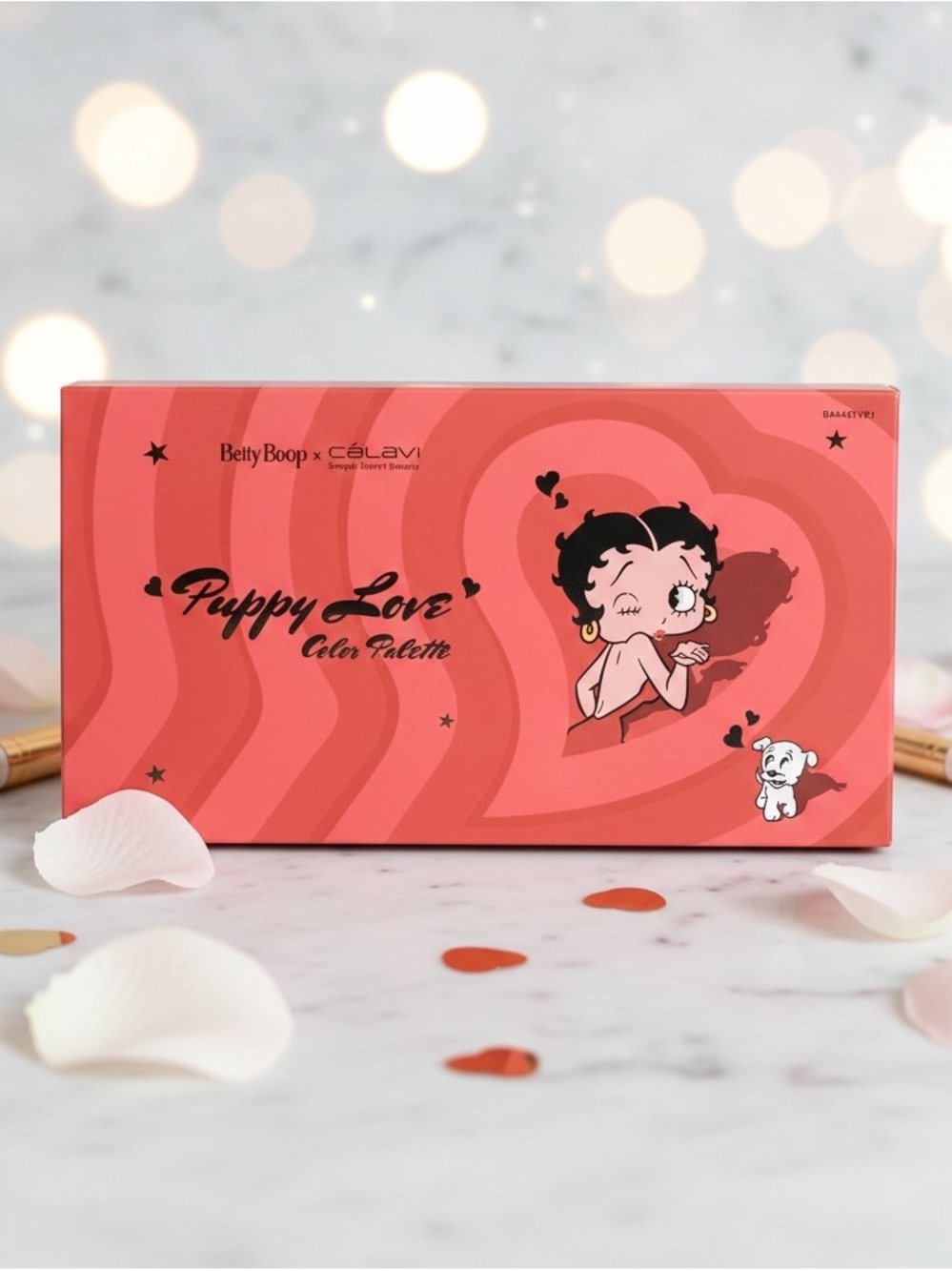 💖 Betty Boop x Célavi Puppy Love 16 Color Eyeshadow Palette Matte & Shimmer New